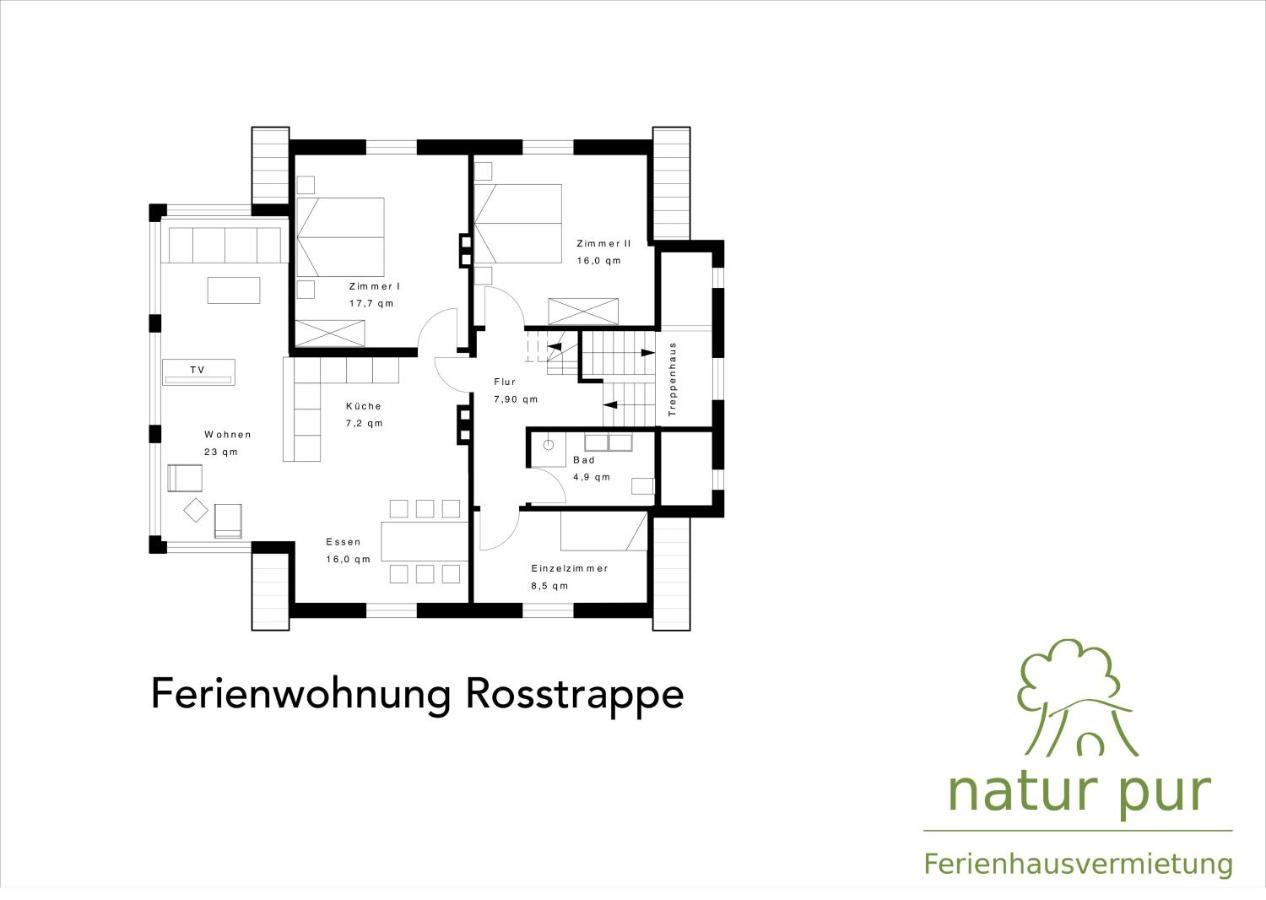 شقة ثال  في Ferienhaus Natur Pur المظهر الخارجي الصورة